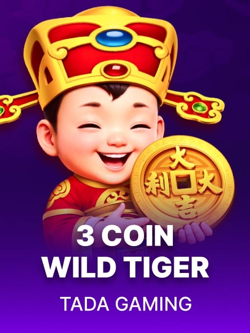 3 Coin Wild Tiger game thumbnail